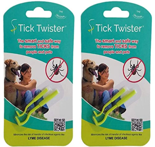 Tick Twister Tick Remover Set – 2 Sizes (Small & Large, 2-Pack)